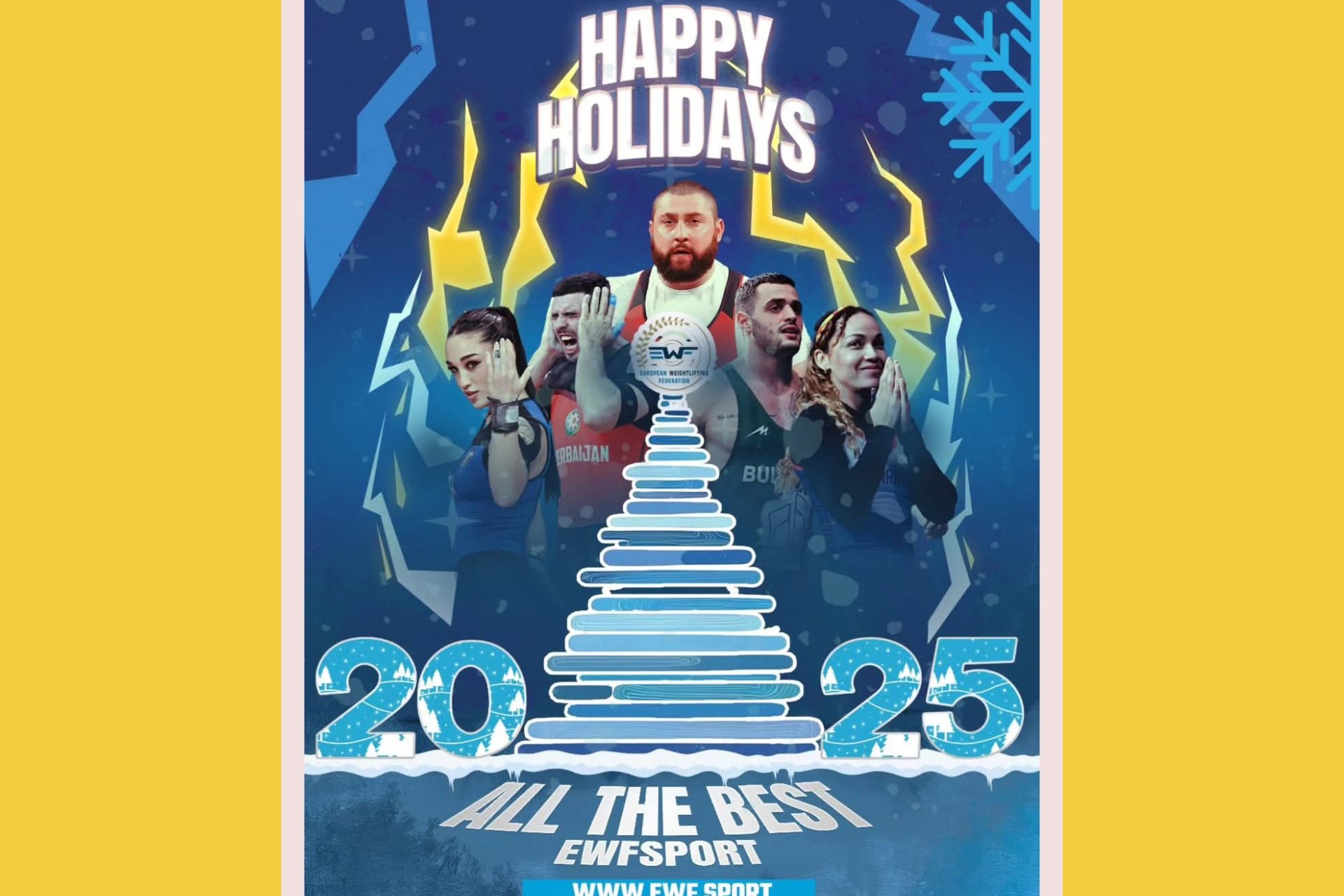 Dadashbeyli in New Year poster