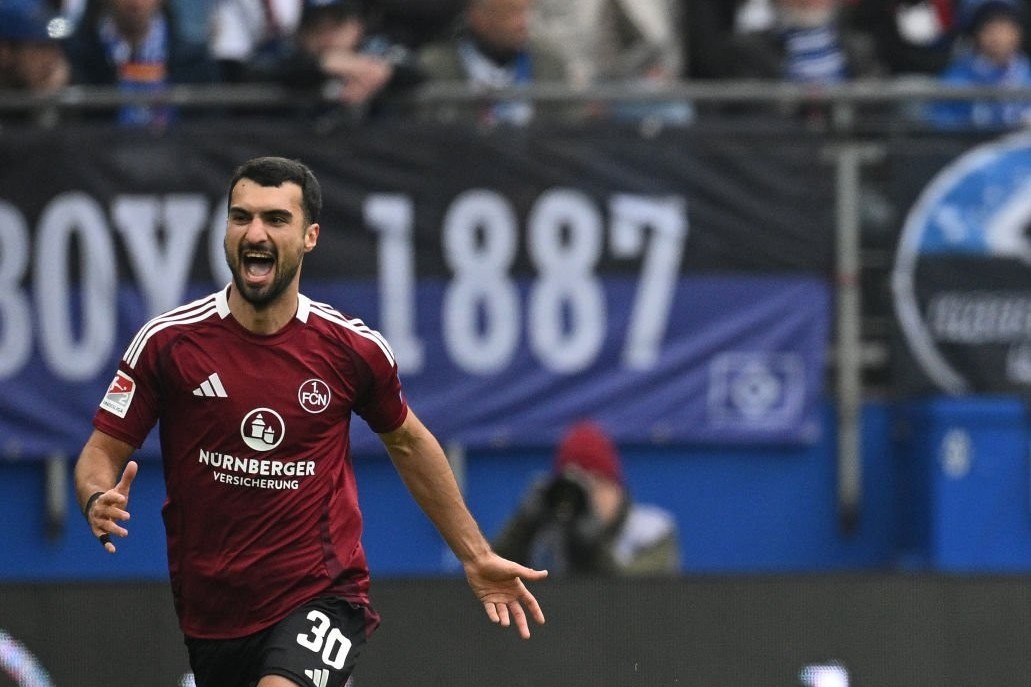 Махир Эмрели дважды забил за "Нюрнберг" - ВИДЕО