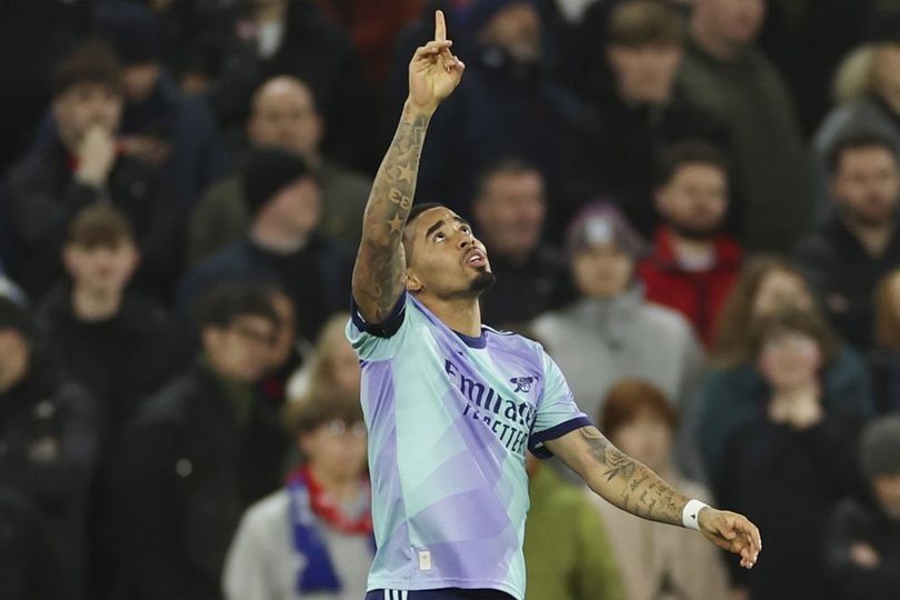 Gabriel Jesus’ goal keeps Arsenal unbeaten in Premier League matches
