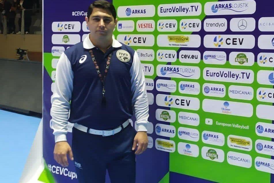 Fuad Aghayev to officiate CEV Cup playoff match
