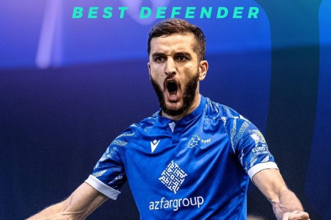 Best Defender of the Year: Vusal Isayev wins the EMF Individual Award