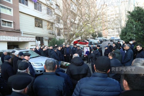 Vugar Gashimov’s father, colonel Gasim Gashimov laid to rest - UPDATED - PHOTO