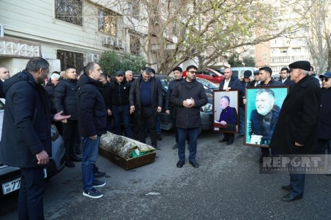 Vugar Gashimov’s father, colonel Gasim Gashimov laid to rest - UPDATED - PHOTO