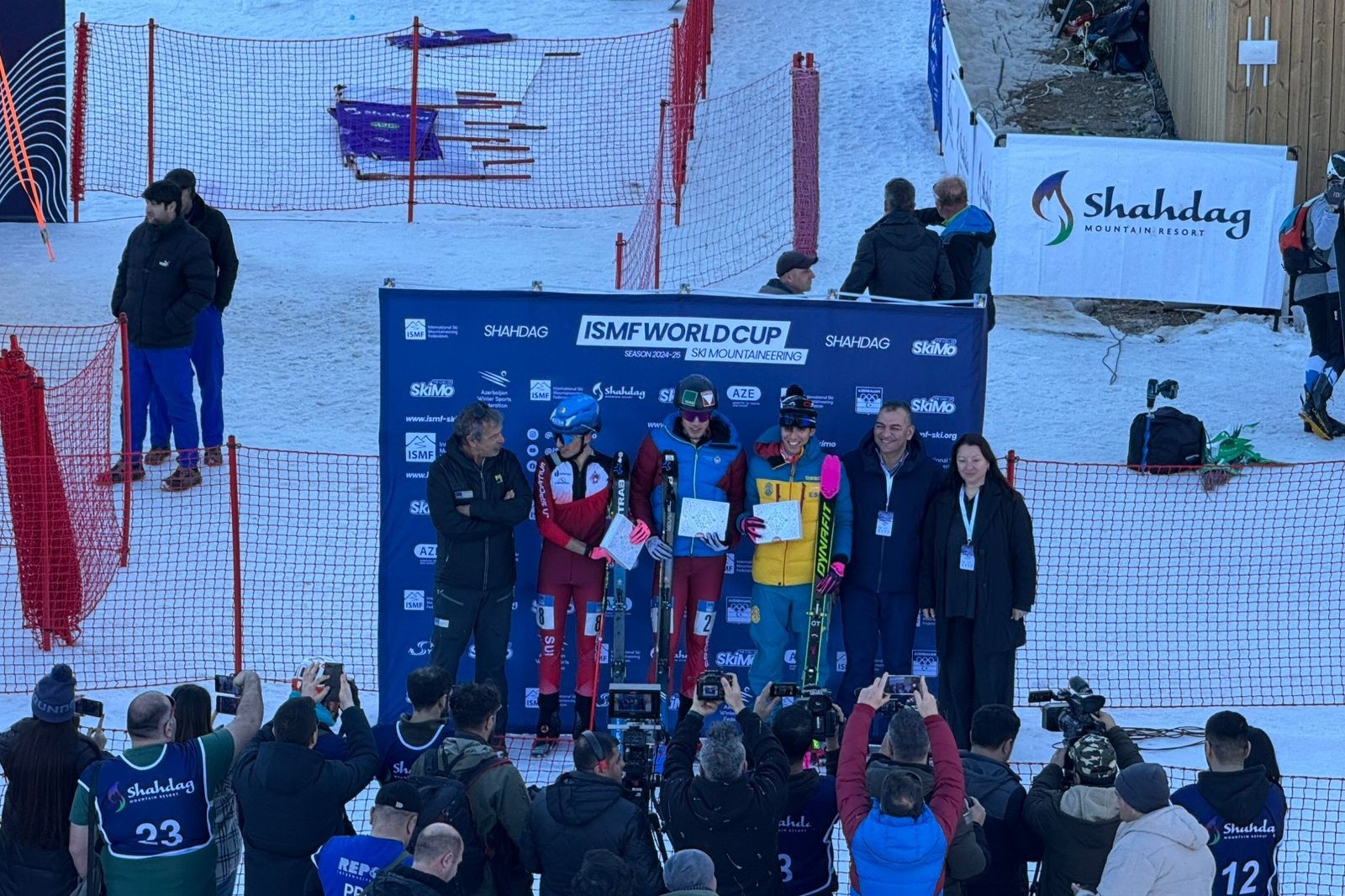 2025 ISMF Ski Mountaineering World Cup: Winners of first day - PHOTO