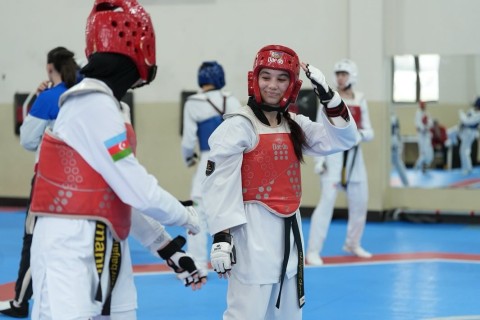 Azerbaijan's taekwondo youth team kicks off 2025 training camp in Baku