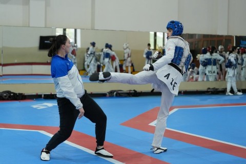 Azerbaijan's taekwondo youth team kicks off 2025 training camp in Baku