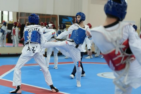 Azerbaijan's taekwondo youth team kicks off 2025 training camp in Baku