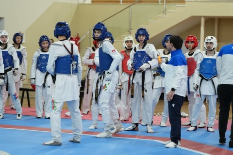 Azerbaijan's taekwondo youth team kicks off 2025 training camp in Baku
