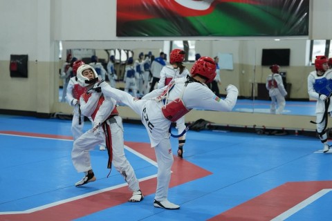 Azerbaijan's taekwondo youth team kicks off 2025 training camp in Baku