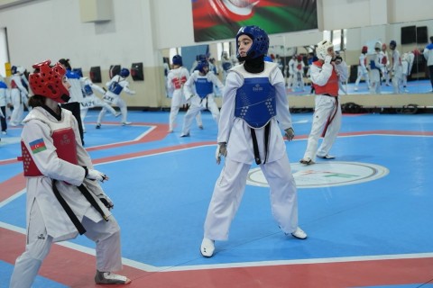 Azerbaijan's taekwondo youth team kicks off 2025 training camp in Baku