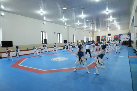 Azerbaijan's taekwondo youth team kicks off 2025 training camp in Baku