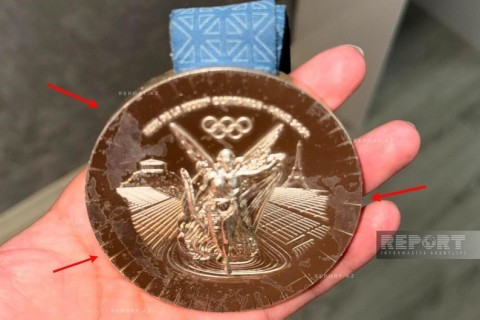 Пришедшие в негодность медали азербайджанских спортсменов с Олимпиады-2024 в Париже начнут заменять в феврале