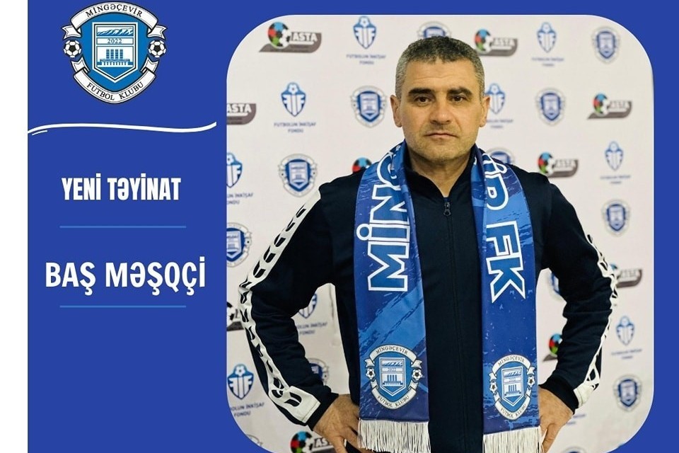 “Mingəçevir" baş məşqçisini açıqlayıb