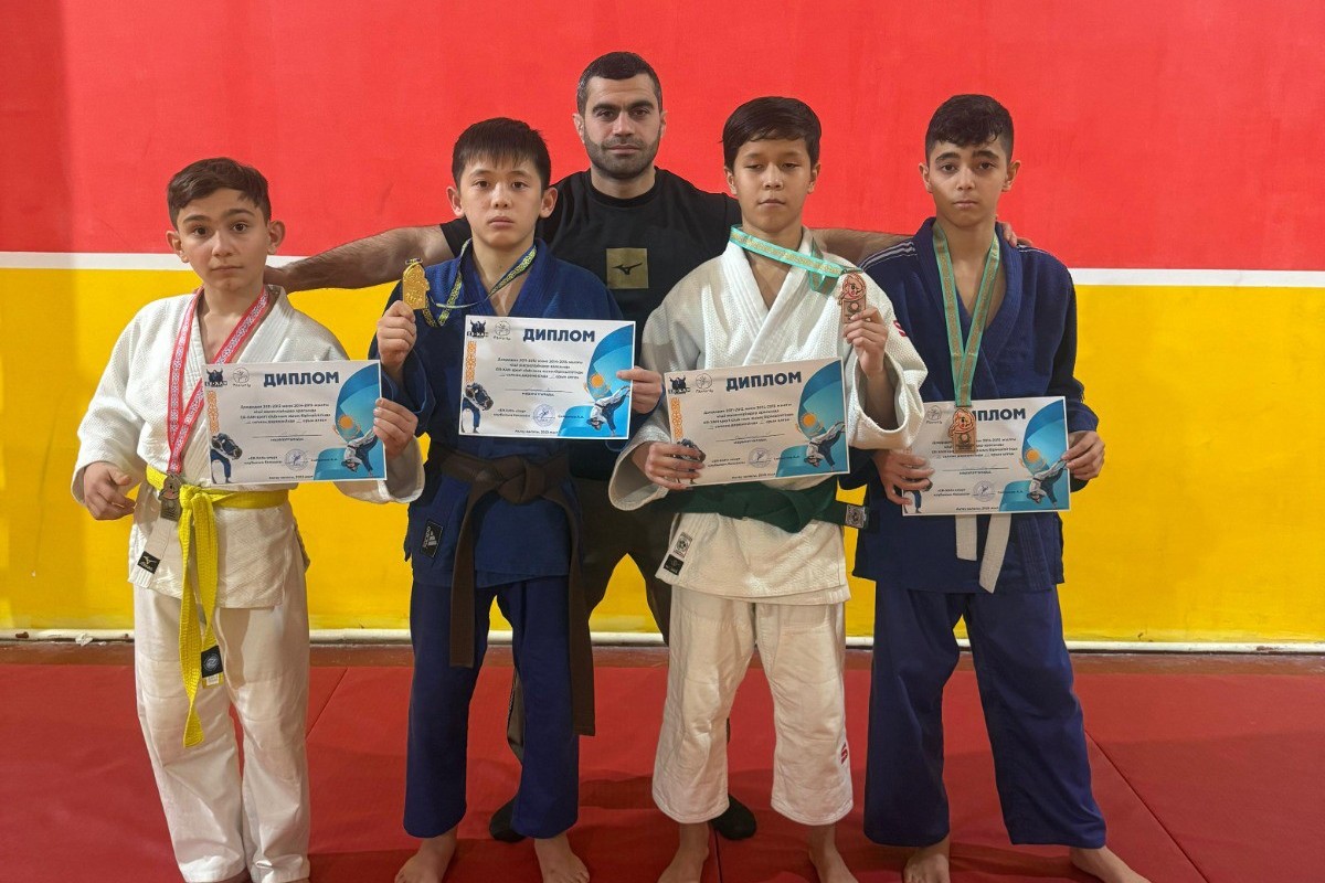 "Atilla"nın cüdoçuları Aktauda dörd medal qazanıblar