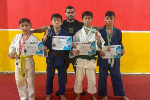 "Atilla"nın cüdoçuları Aktauda dörd medal qazanıblar