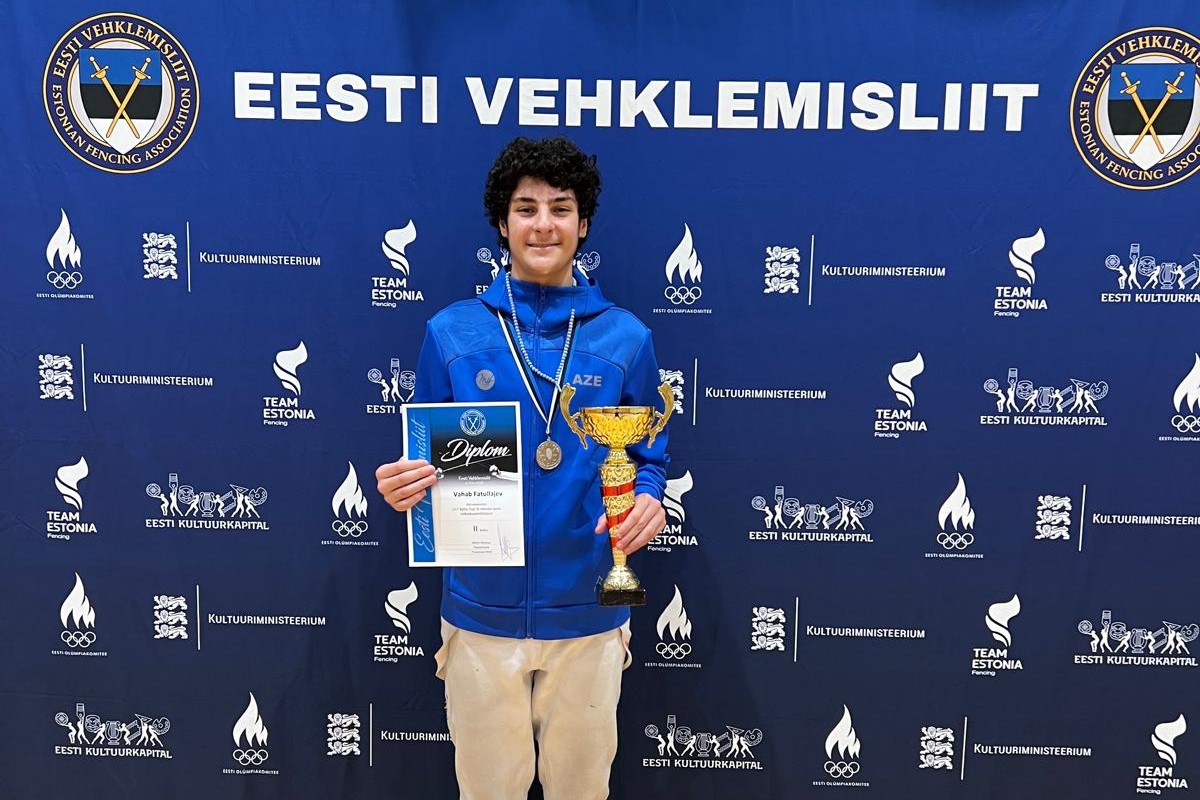 Azerbaijani fencer Vahab Fatullayev wins bronze at Baltic Cup