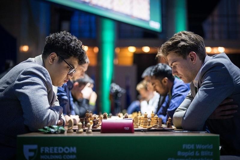 Suleymanli wins third match at Tata Steel Chess in Netherlands
