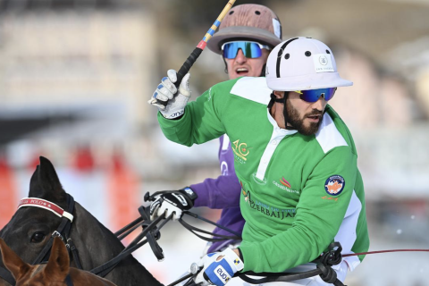 IBSF World Cup St. Moritz: Azerbaijan’s snow polo team secures silver - PHOTO