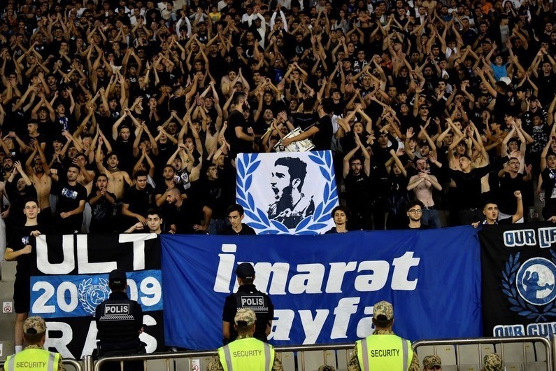 Near 50 Qarabag fans to support in Greece