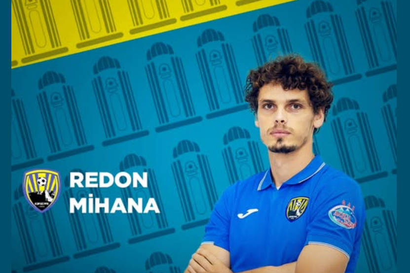 Kapaz announces departure of midfielder Redon Mihana