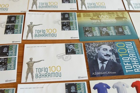 Commemorative stamps issued for Tofig Bahramov’s 100th anniversary - VIDEO