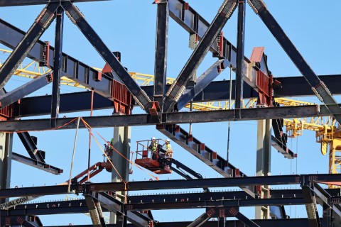 "Camp Nou"da işlər davam edir - SON GÖRÜNTÜLƏR - FOTO