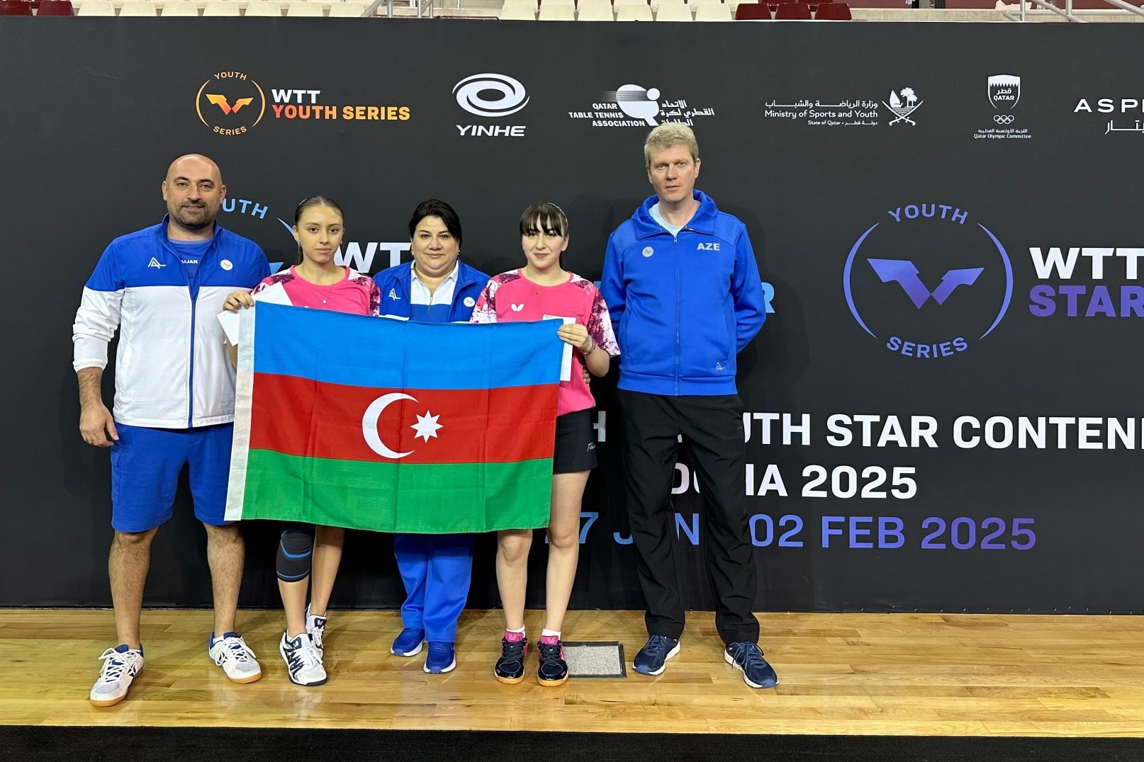 Another award from Azerbaijani table tennis players in Doha