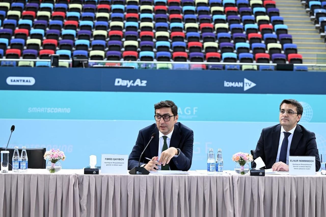 Farid Gayibov honors Azerbaijani athletes for international success – PHOTO