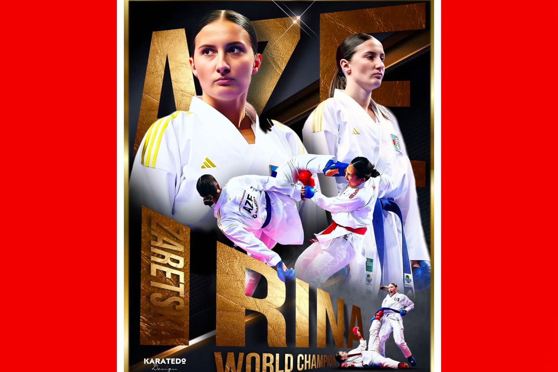 "Karatedo": "Zaretskanın nailiyyətləri çoxlarını ruhlandırır"