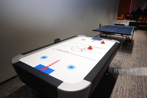 "Neftçi"nin təmiri davam edən Futbol Mərkəzindən FOTO