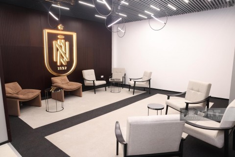 "Neftçi"nin təmiri davam edən Futbol Mərkəzindən FOTO