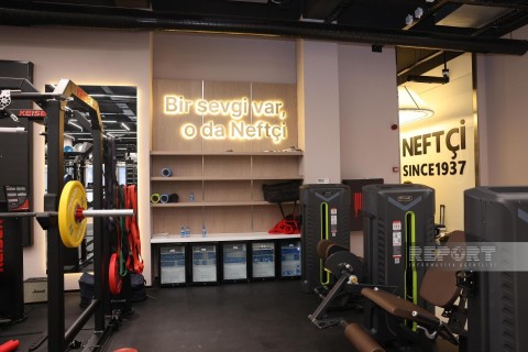 "Neftçi"nin təmiri davam edən Futbol Mərkəzindən FOTO