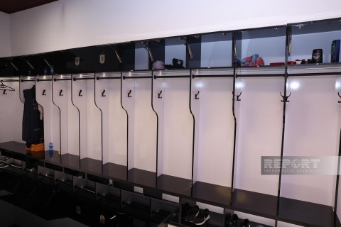 "Neftçi"nin təmiri davam edən Futbol Mərkəzindən FOTO