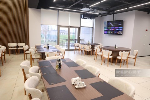 "Neftçi"nin təmiri davam edən Futbol Mərkəzindən FOTO