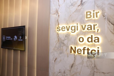 "Neftçi"nin təmiri davam edən Futbol Mərkəzindən FOTO