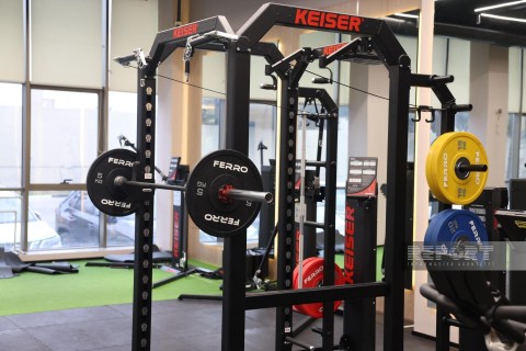 "Neftçi"nin təmiri davam edən Futbol Mərkəzindən FOTO