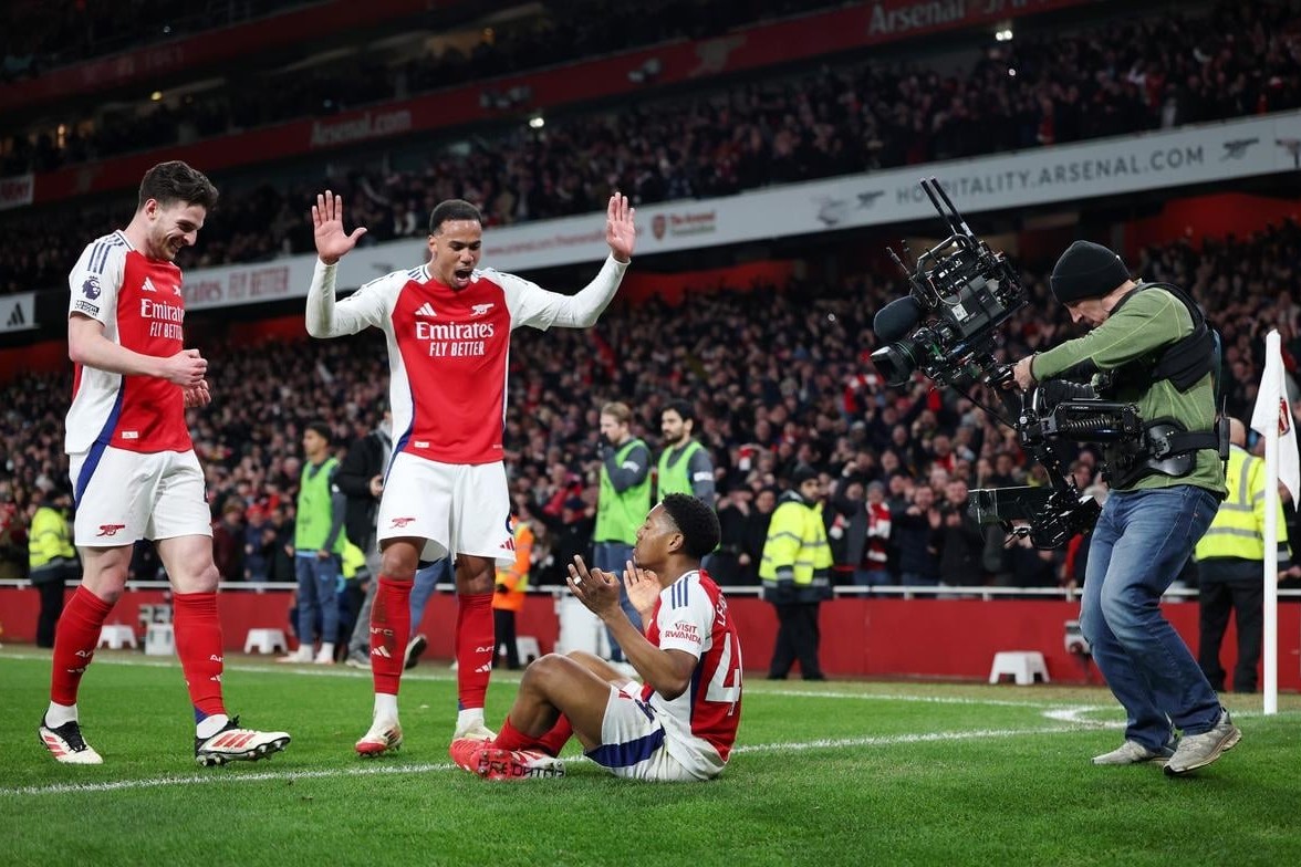 Arsenal named best club in the world for January