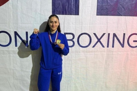 Завоевавшая золотую медаль в Белграде Анаханым Исмаилова: "Финальный бой был напряженным"