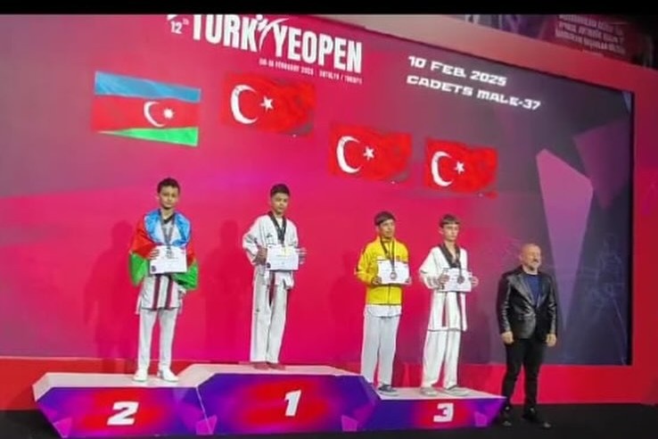 Первая медаль на "Turkish Open"