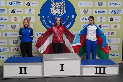 Azərbaycanlı atıcı Avropa çempionatında bürünc qazanıb - FOTO