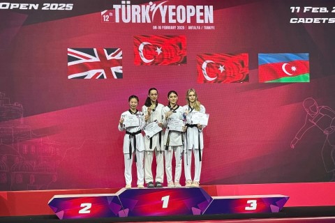 Taekvondoçumuz Türkiyədə 3-cü olub - FOTO
