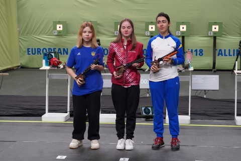 Azərbaycanlı atıcı Avropa çempionatında bürünc qazanıb - FOTO