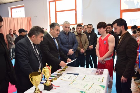 Cəlilabadda boks zalı fəaliyyətə başlayıb