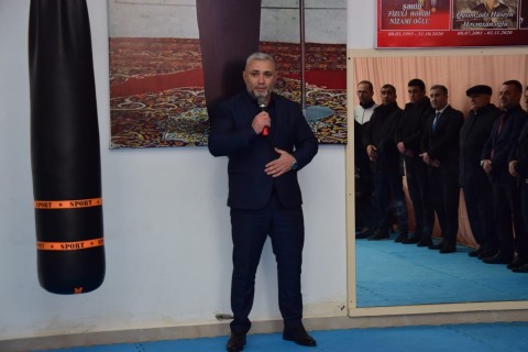 Cəlilabadda boks zalı fəaliyyətə başlayıb