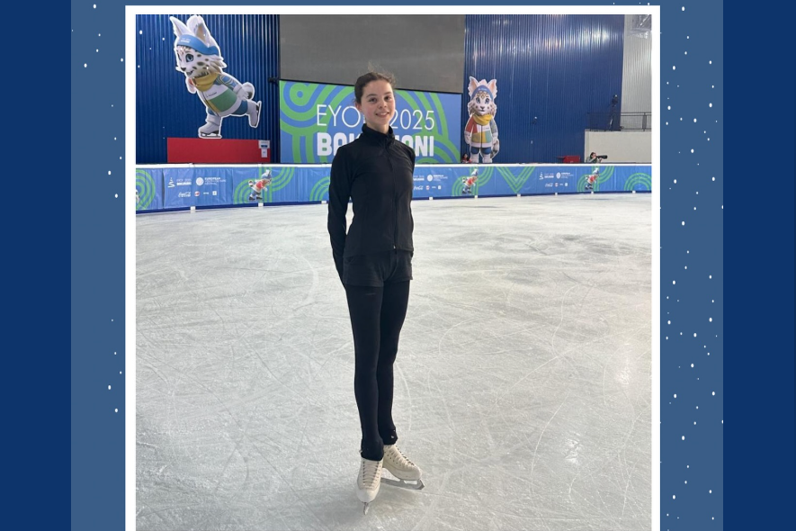 Figure skater from Azerbaijan secures 28th place at European Youth Winter Olympic Festival