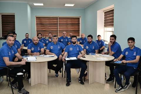 Kamal Bayramovla Tural Axundov UEFA C kursunda - FOTO