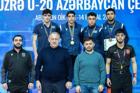 Beş çəkidə çempionlar müəyyənləşib - FOTO