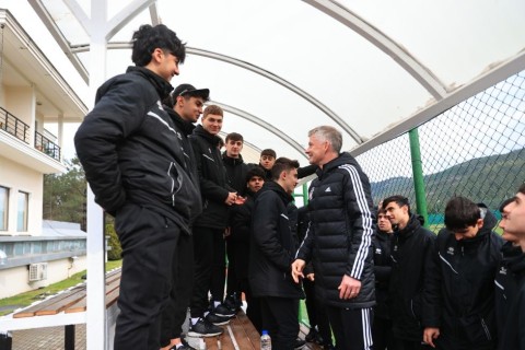 Neftchi U17 team joins Besiktas training session in Turkiye - PHOTO