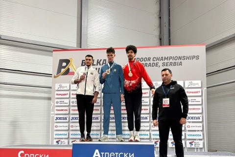 Azerbaijani athlete won Balkan Championship - PHOTO