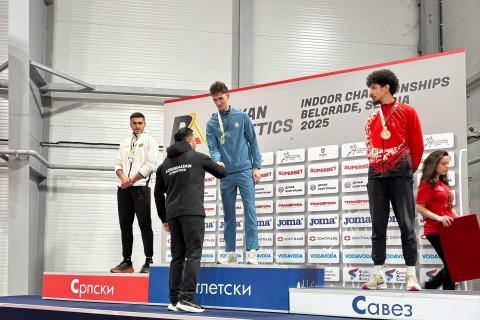 Azerbaijani athlete won Balkan Championship - PHOTO